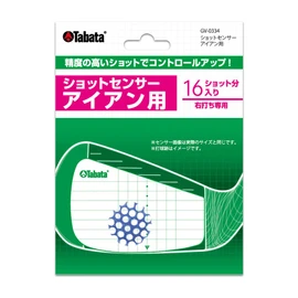 Tabata(タバタ) ゴルフ ショット マーカー ゴルフ練習用品 ショットセンサー　インパクトマーカー　打球痕　打ちっ放し　スイング練習 アイアン コントロール力 16ショット分(8枚入り)
