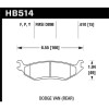 Hawk Performance HB514Y.610 fits Dodge 03 Ram 1500 Van LTS