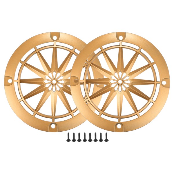 ACROPIX Universal 4" Car Speaker Grills Cover Round 4 Inch