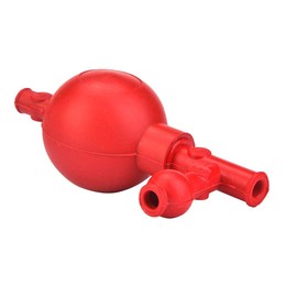 Acogedor 2pcs Rubber Suction Bulb, Rubber Suction Bulb with 3 Valves,Safe Pressure Quantitative Pipette Filler,Elastic Rubber,Large Suction Force, for Industrial and Mineral