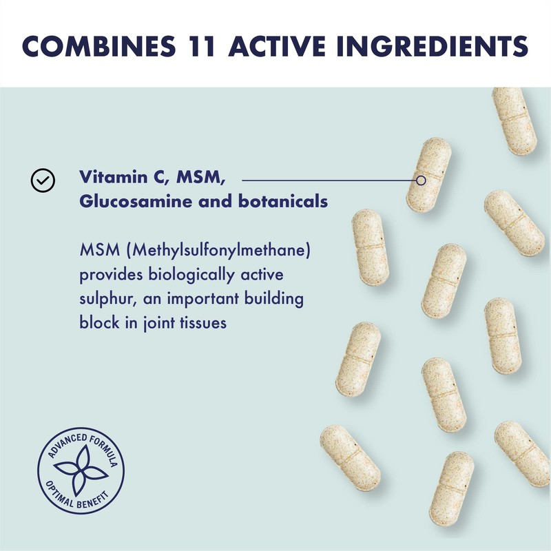 Higher Nature - MSM Glucosamine Joint Complex - Vitamin C,