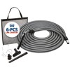 Central Vacuum System Car Care Attachment Set for Interior Car