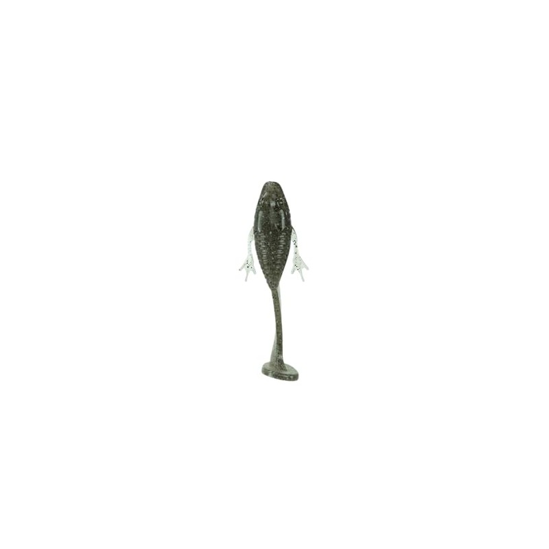 FishLab Nature Series Creature Baits Topwater Frog 4", Smoke Salt