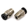 BIQU PC4-M10 Pneumatic Connector Fittings Bowden Tube Coupler Male Straight