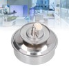 Disee Alcohol Lamp, Adjustable Stainless Steel Lab Alcohol Lamp Explosion-proof