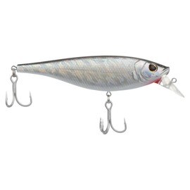 Berkley Juke Saltwater Fishing Lure, Black Silver, 128, 5in, Flat-Sided Body Darts and Flashes to Imitate Baitfish, Equipped with Sharp 3X Anti-Rust Fusion19 Treble Hooks