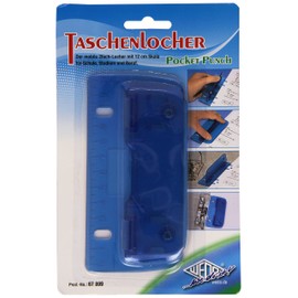 Wedo 67899 Pocket hole punch – assorted