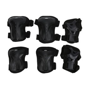 6PCS Protective Gear Kit for Adults, Knee Pads, Elbow Pads, Wrist Guards Set for Roller Skating and Safety