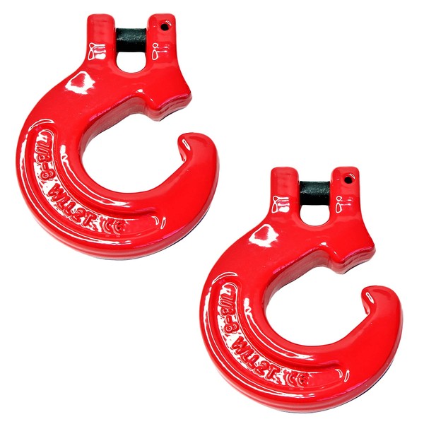 (Pack of 2) 5/16" G80 Logging Chain Choker Hook with