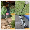 Brotree Stretch Cords, Tent Tarp Parts, Bunting Ropes, Rubber Hooks,