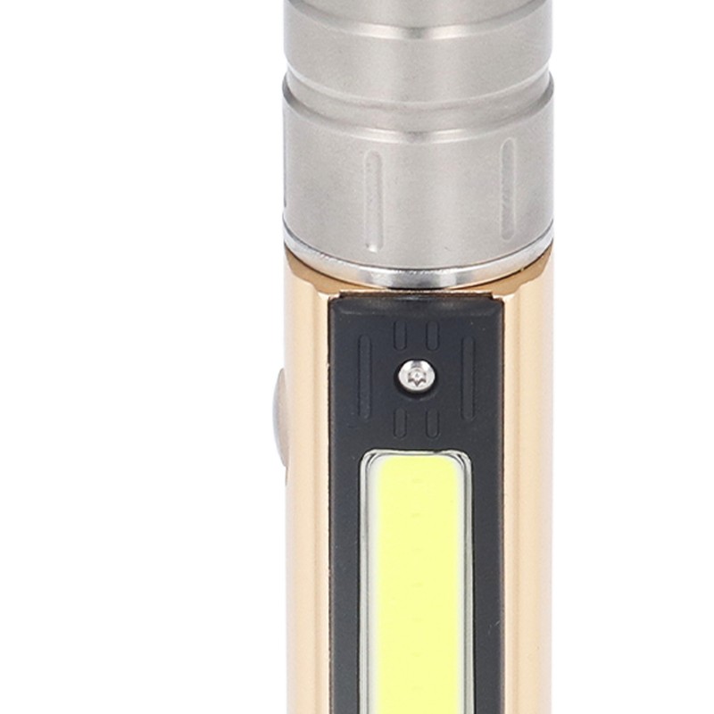 Gemstone Light 3 LED 1 COB USB Charging Aluminium Alloy