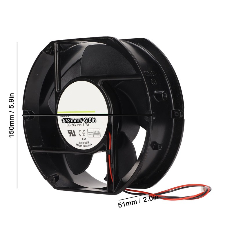 Cooling Fan Dual Ball Axial Heat Sink Silent Cooling Fan