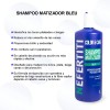 Shampoo Matizador Azul Sin Sal Neutraliza Tonos Amarillos