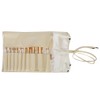 ZOREYA 10pcs Pearl White Portable Professional Makeup Blending Brushes Set