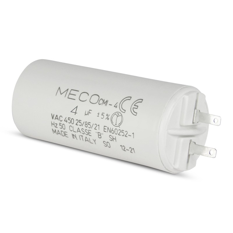 Capacitor 4 µF Especially for Somfy Roller Shutters with Small