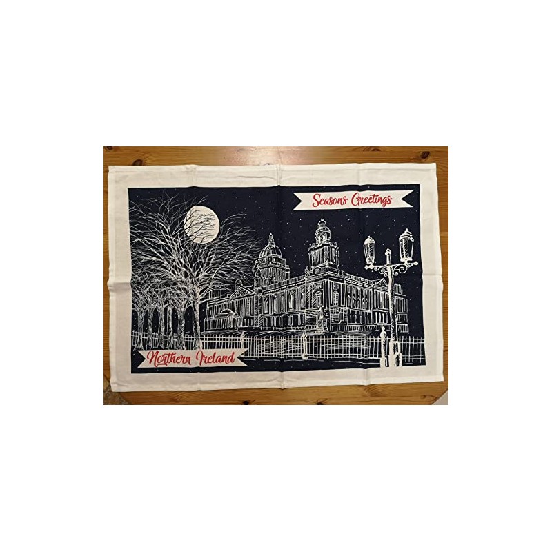 Ulster Weavers 100% Cotton Tea Towel - Belfast City Hall