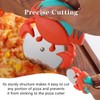 NXPpiULeh Pizza Cutter Funny Pizza Cutter Wheel Pizza Tool Plastic