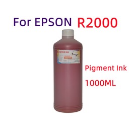 For Epson 1000ML Premium Pigment Orange refill ink for R2000 printer T1599 1599 cartridge