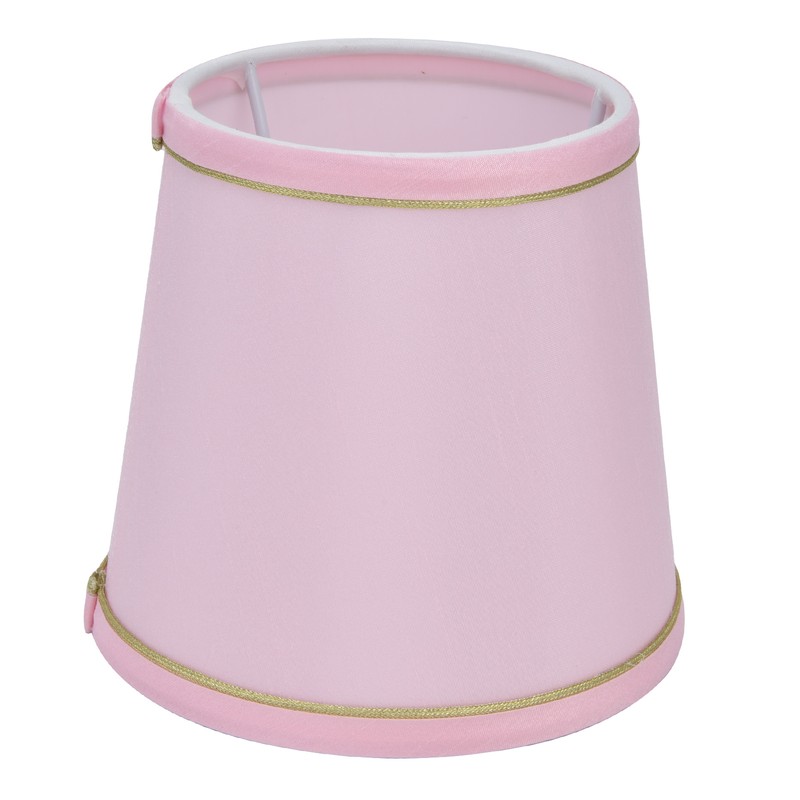 2PCS European Style E14 Lamp Shade Pink Lampshade for Chandelier