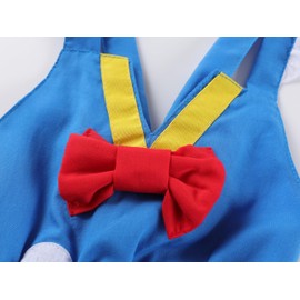 Daisy Duck Twirly Soft Dress Princess Dress Costume Donald Duck Outfit for Toddler 3 Years