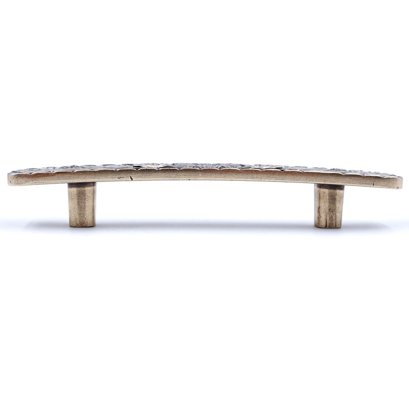 JETLAND Bridged Drawer Cabinet Pulls, 6-Pack Antique Brass 3" Hole