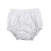 Little Things Mean A Lot Baby Girls White Elastic Bloomer