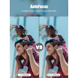 Digital Camera FHD 1080P, Digital Point and Shoot Camera with 16x Zoom, Anti Shake, Autofocus 48MP, Small Camera for Kids Teens Adult（Black）