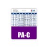 PA-C Badge Buddy Horizontal w/Height & Weight Conversion Charts (Oversized,