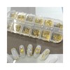 Lumina D Decoration Parts Nail Art Set Gold Road Resin Art