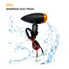 DREAMIZER 4pcs Motorcycle Indicator Light Front Rear Ball Shape Indicator