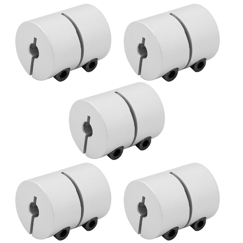 5Pcs Shaft Coupler Coupling Aluminium Alloy Connector for 3D Printer