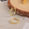 KISSPAT Hoop Earrings for Women, Hypoallergenic Hoop Earrings, Silver 925
