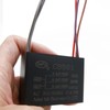 CBB61 4.5uf+6uf+6uf 5-Wire 350V AC Ceiling Fan Capacitor - 50/60