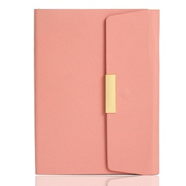 Vegan Leather Notebook for Women Men 200 Pages Lined Journal