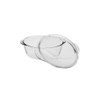 Glass Casserole with Lid- Round Baking Dish, Oven Safe Bakeware,