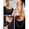 ChainsHouse Kihei Chain Necklace for Men, Silver, Surgical Stainless, Hypoallergenic,