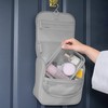 Stackers Pebble Grey Hanging Wash Bag