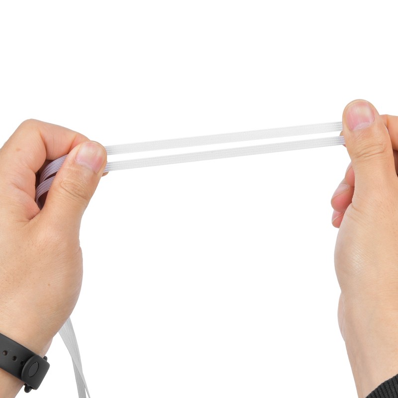 200 Yards/Roll Elastic Band High Elasticity Multifunctional for Protective Clothing