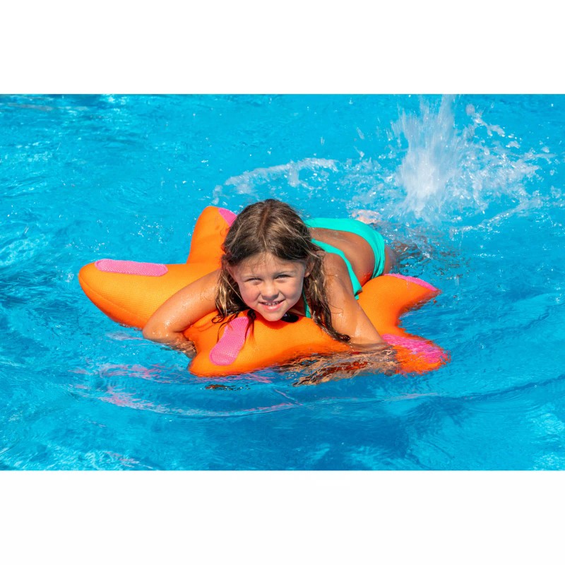 Blue Wave Starfish Float for Swimming Pools - Orange