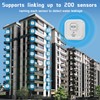 TOWODE WiFi Water Leak Detector 100db Loud Alarm Water Sensor