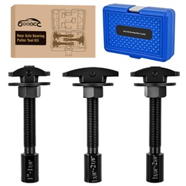 GOOACC 3PCS Rear Axle Bearing Puller Set, Axle Bearing Puller Removal Tool Kit with 3 Sizes 1" to 1-7/8", 1-5/16" to 2-3/8" & 1-3/8" to 2-7/8" Axle Wheel Bearing Removal Tools for Axles Bearings, Blue