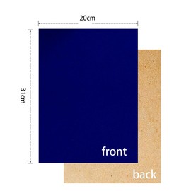 Self Adhesive Felt, DIY Self Adhesive Fabric for Art & Crafts, Peel and Stick Felt for Drawer/Jewelry Box Felt Liner (10, Black)