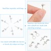 PH PandaHall 300pcs Earrings Post 304 Stainless Steel Earring Stud
