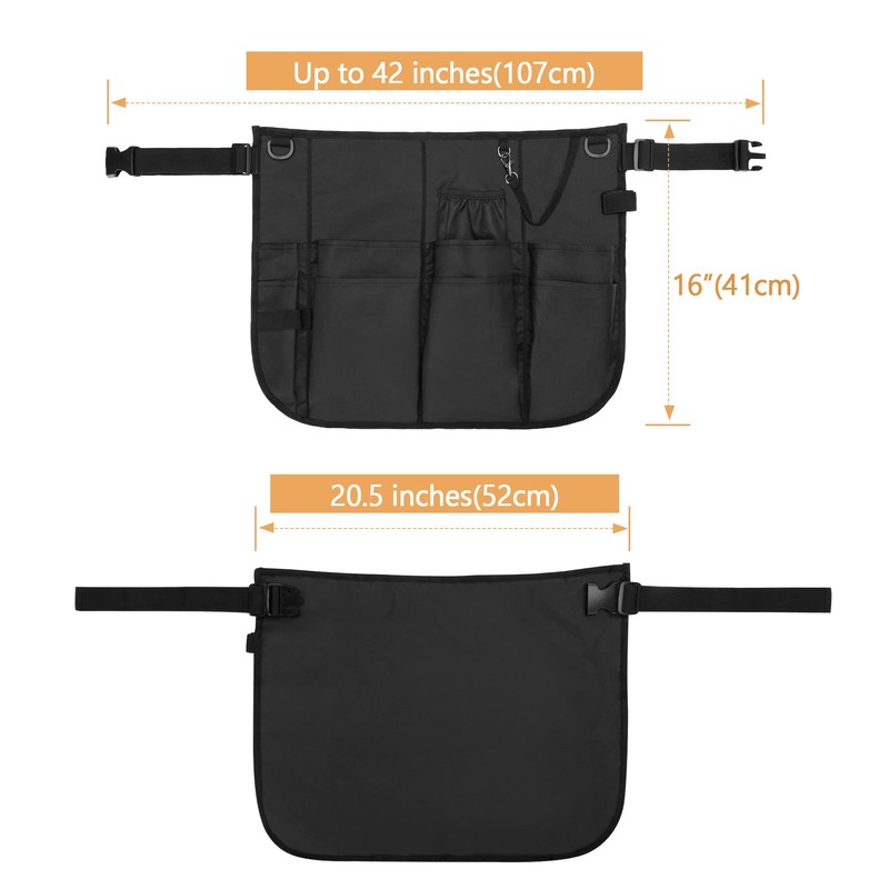 LoDrid Professional Cleaning Apron, Water Resistant Speed Cleaning Caddy Aprons