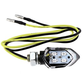 4X Universal LED Micro Blinker Indicators Light Mini Motorbike Turn Signal Light