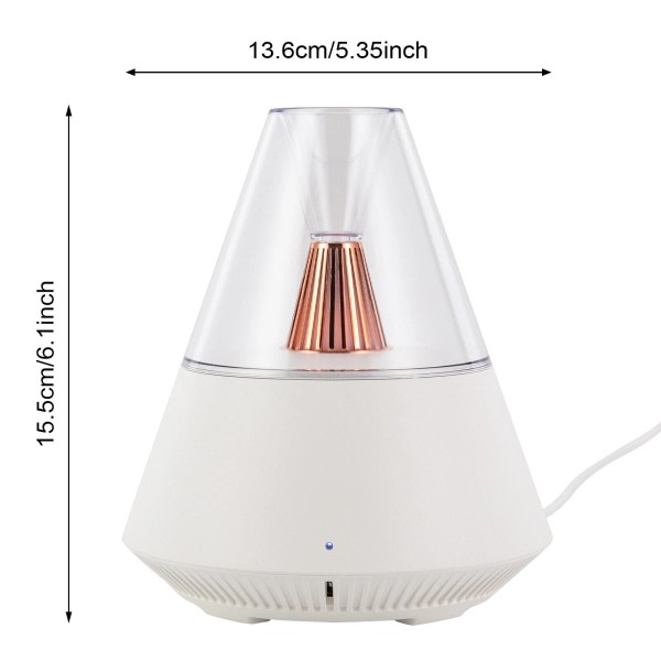 Unbranded Ultrasonic Aromatherapy Humidifier With Lights Essential Aroma Oil Diffuser