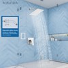 Airuida Shower Faucet Set Bathroom Rain Shower System 8 Inch