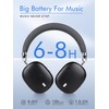 YGVCDRY B36 Wireless Bluetooth 5.3 Over-Ear Headphones, 8H Playtime ANC
