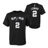 Outerstuff Kawhi Leonard San Antonio Spurs Youth Black Name and