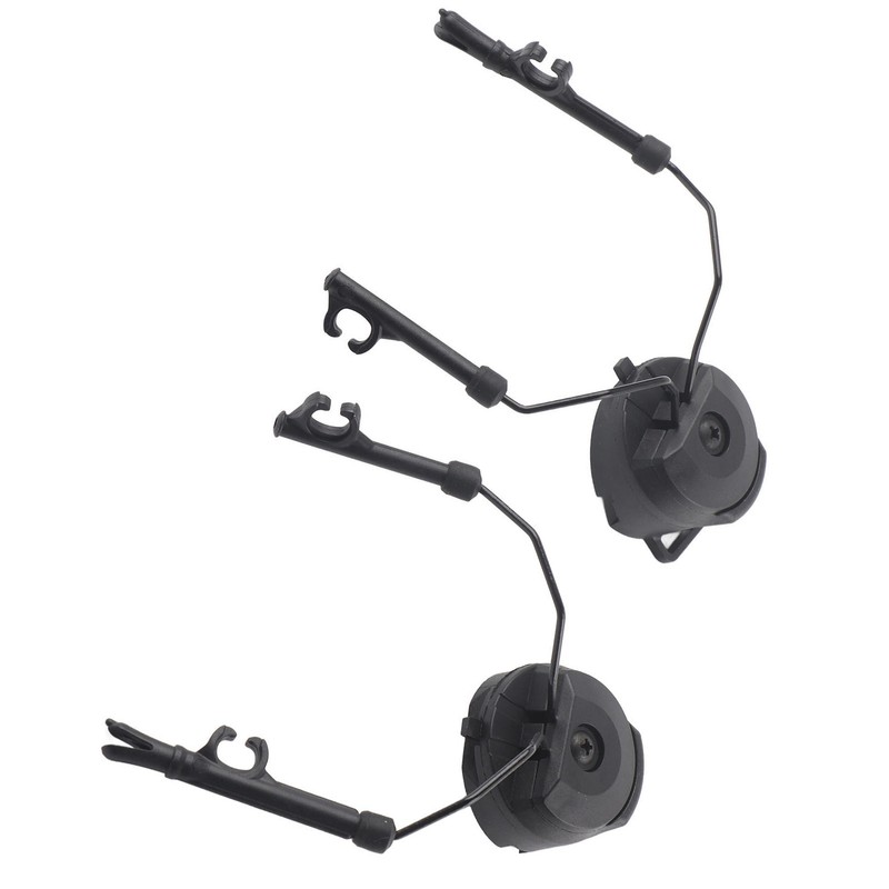1 Pair Helmet Arc Rail Adapter Set For Peltor Comtac
